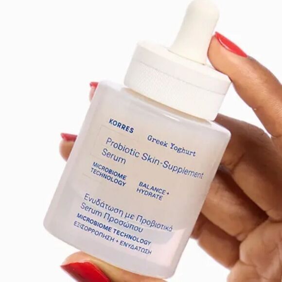 KORRES GREEK YOGHURT PROBIOTIC SKIN SUPPLEMENT SERUM 30ml MSRP $52 NEW - Picture 2 of 8